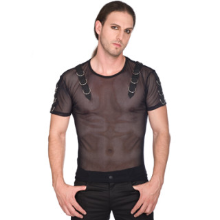 Aderlass Battle Shirt Net Black