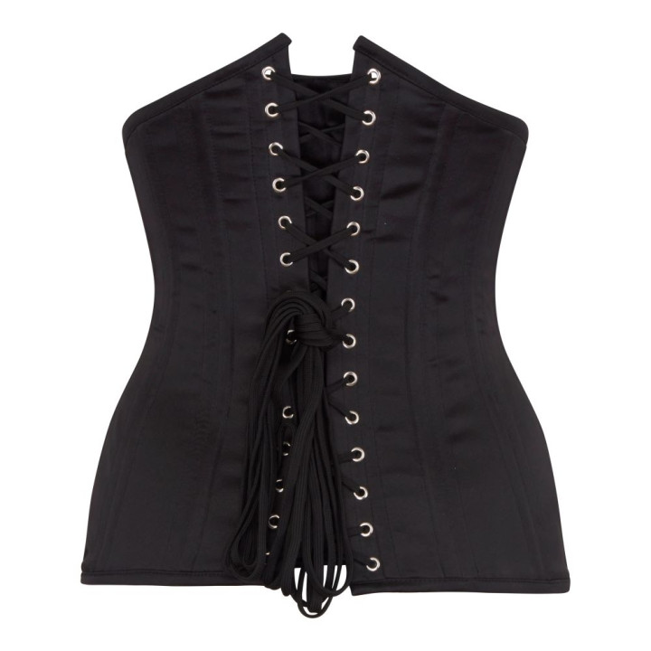 Aderlass Underbust Corset Satin Black
