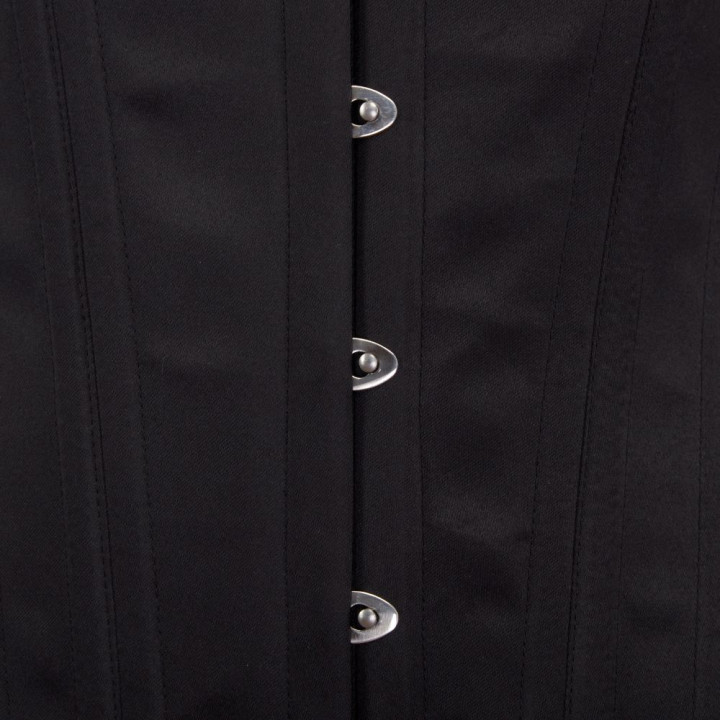 Aderlass Underbust Corset Satin Black