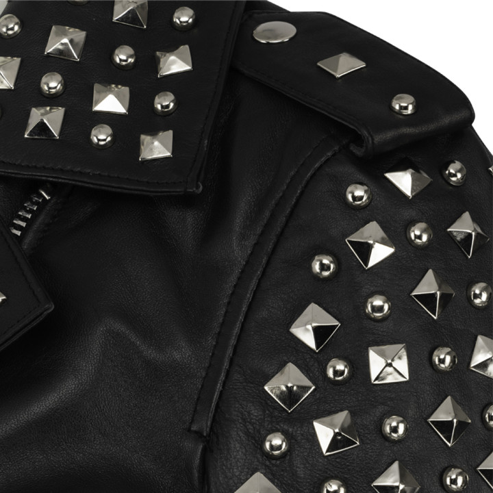 Aderlass Ladys Rockstar Jacket Nappa Leather Black