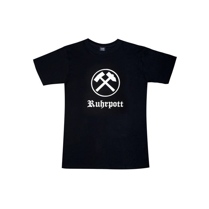 Mode Wichtig T-Shirt RUHRPOTT Logo Black