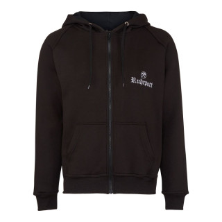 Mode Wichtig Zip Hoodie Kapuzen-Jacke RUHRPOTT Black