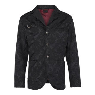 Aderlass Suit Jacket Brocade Black