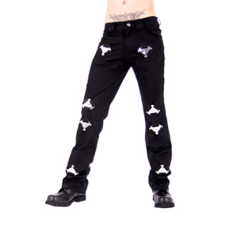 Aderlass Metal Pants Denim Black