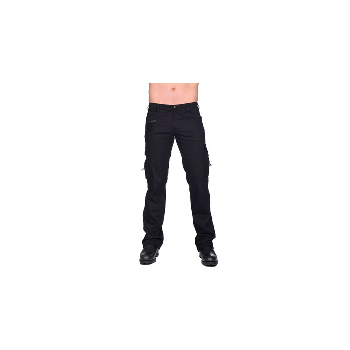 Black Pistol Explorer Pants Denim Black