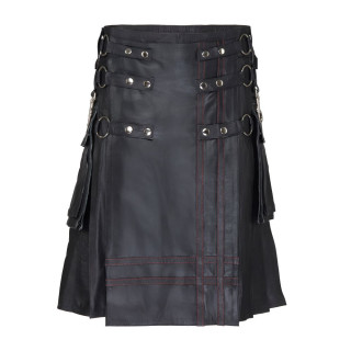 Aderlass Fight Kilt Leather Black