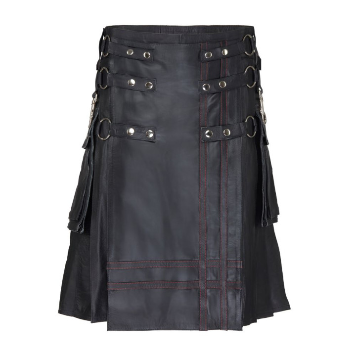 Aderlass Fight Kilt Leather Black