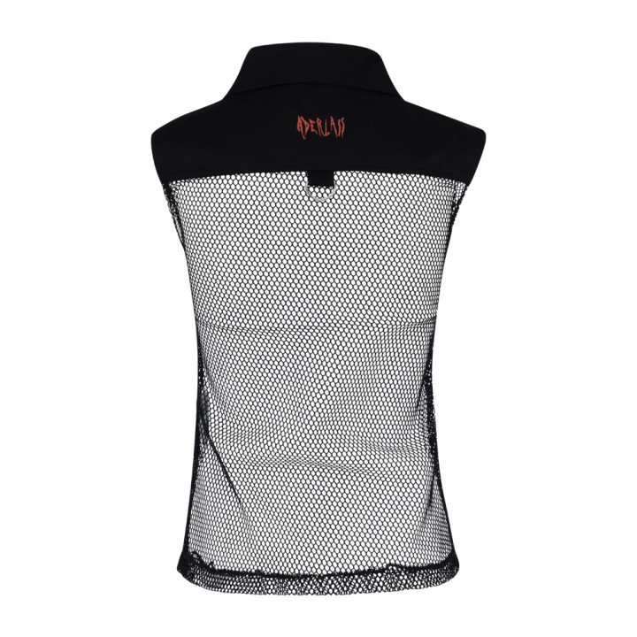 Aderlass Club Vest Cotton/Net Black