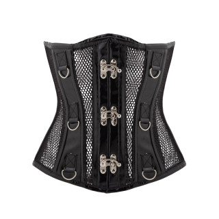 Aderlass Underbust Corset Net Black