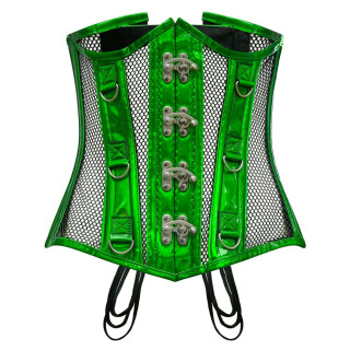 Aderlass Underbust Corset Holo Green