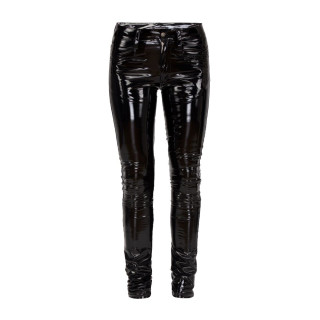 Aderlass Skinny Pants Shiny PVC Black