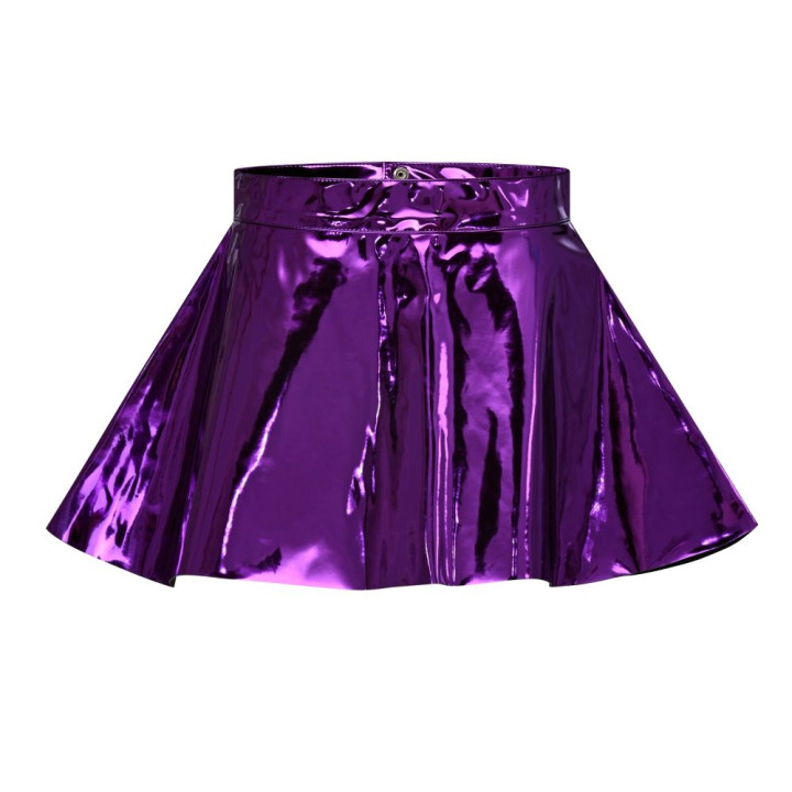 Aderlass Mini Skirt Holo Purple