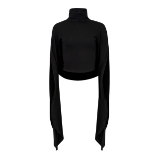 Aderlass Witch Crop Cape Black