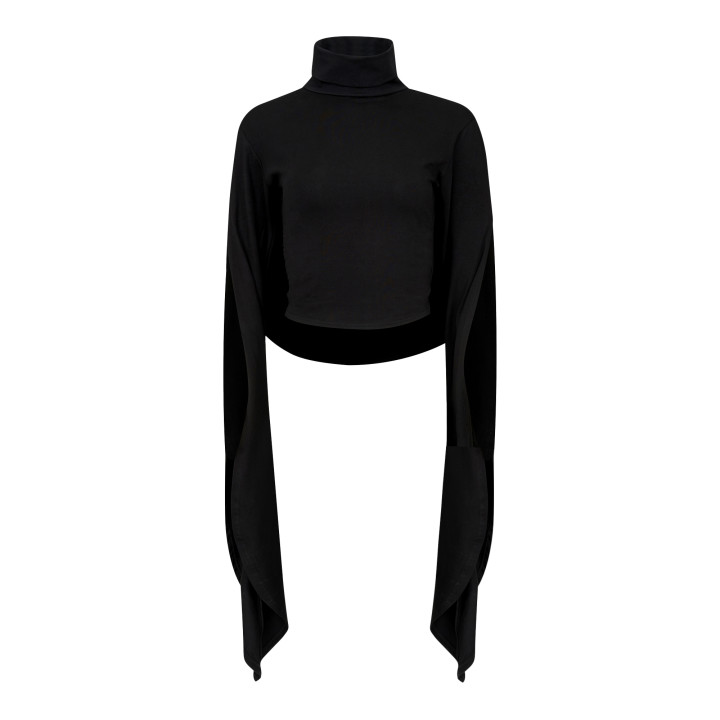 Aderlass Witch Crop Cape Black