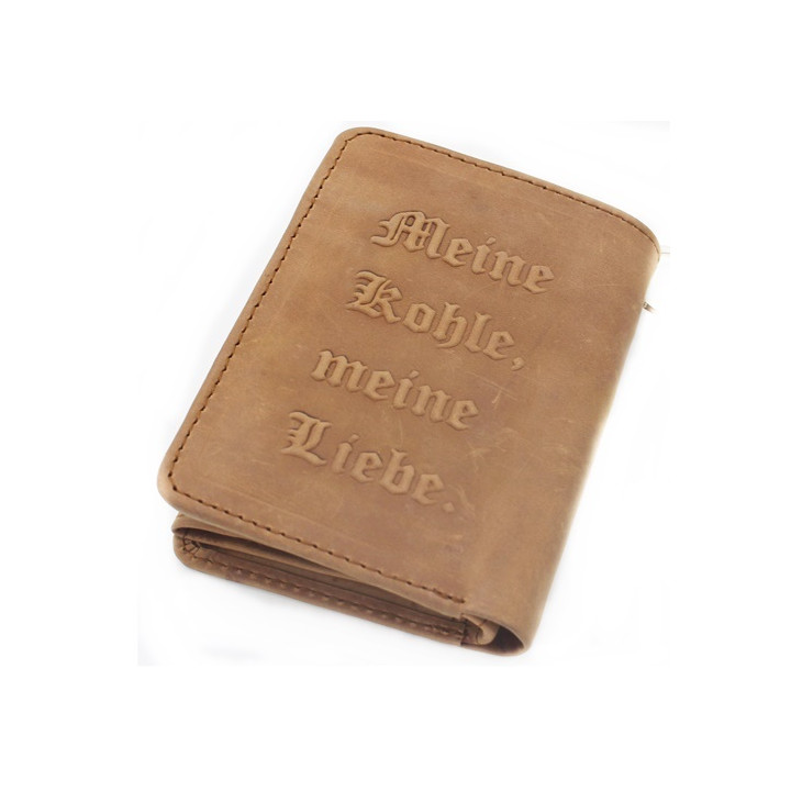 Mode Wichtig Wallet Leather RUHRPOTT Brown