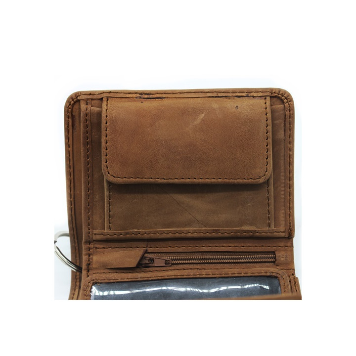 Mode Wichtig Wallet Leather RUHRPOTT Brown