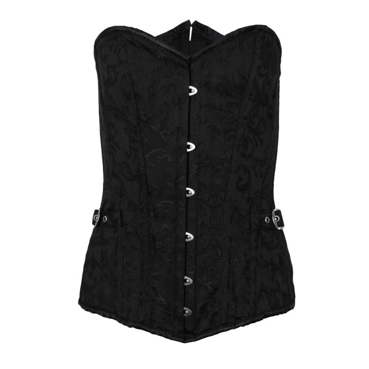 Aderlass Corset Brocade Black