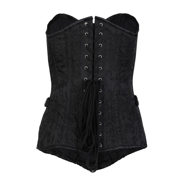 Aderlass Corset Brocade Black