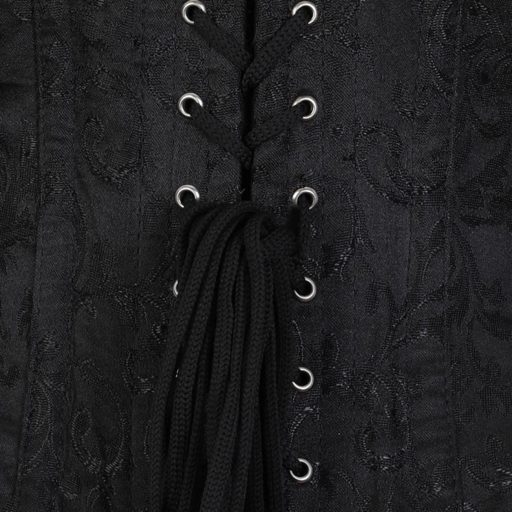 Aderlass Corset Brocade Black