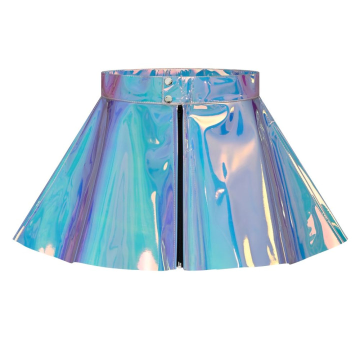 Aderlass Mini Skirt Holo Silver-Pink