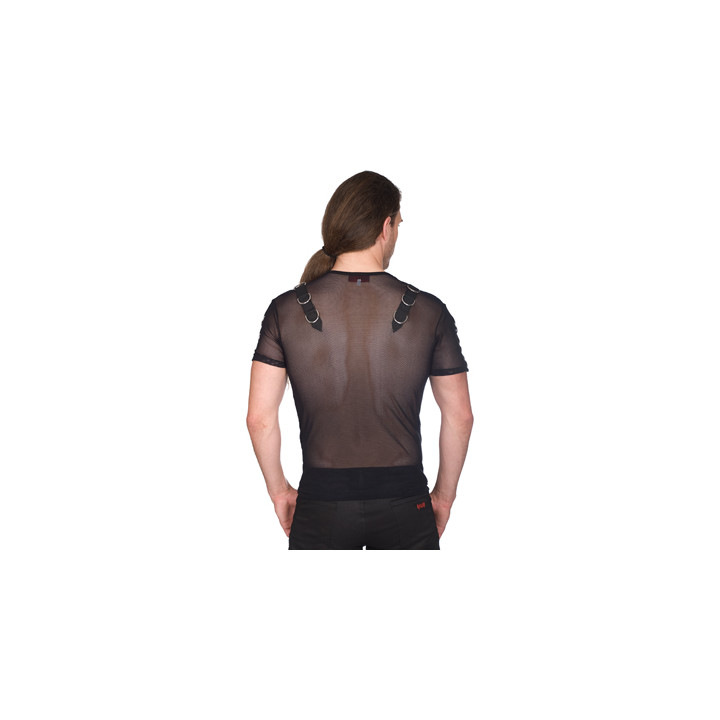 Aderlass Battle Shirt Net Black