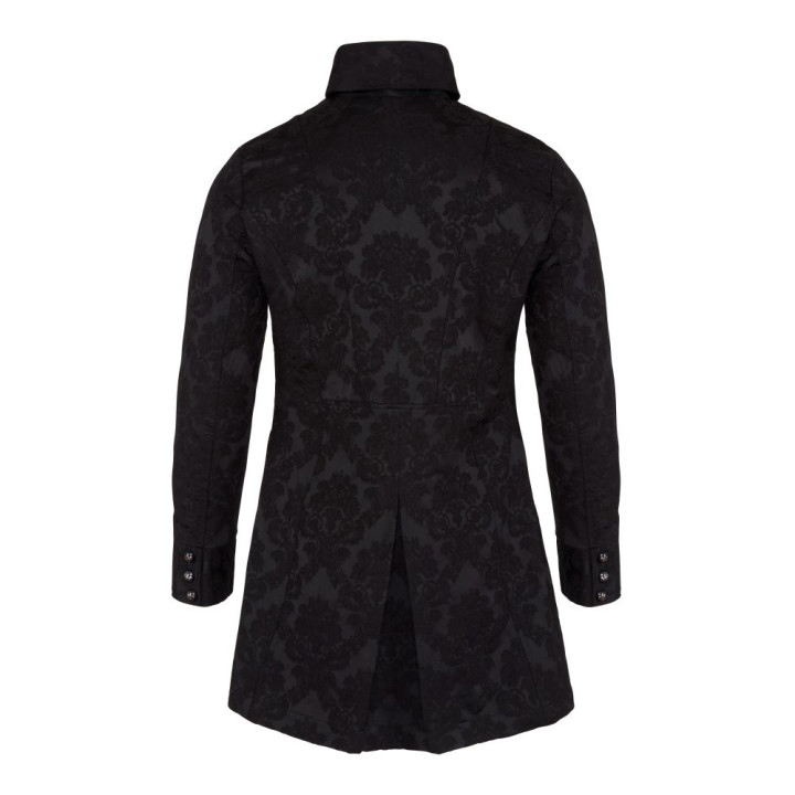 Aderlass Admiral Coat Brocade Black