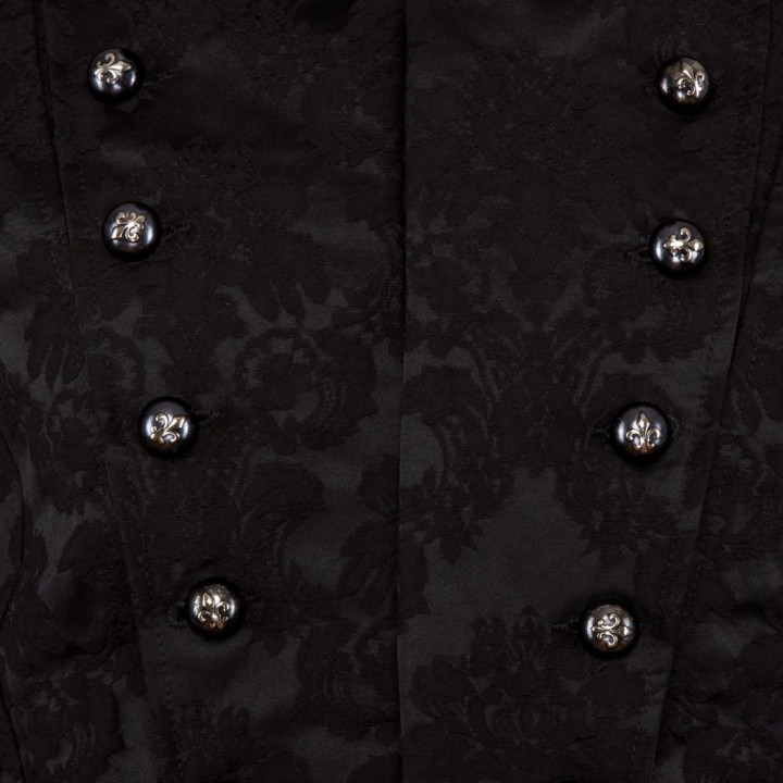 Aderlass Admiral Coat Brocade Black