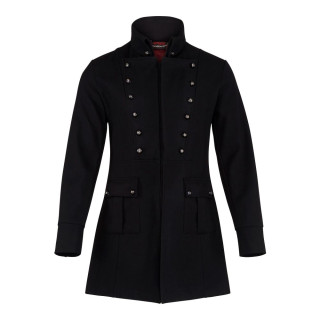 Aderlass Admiral Coat Wool Black