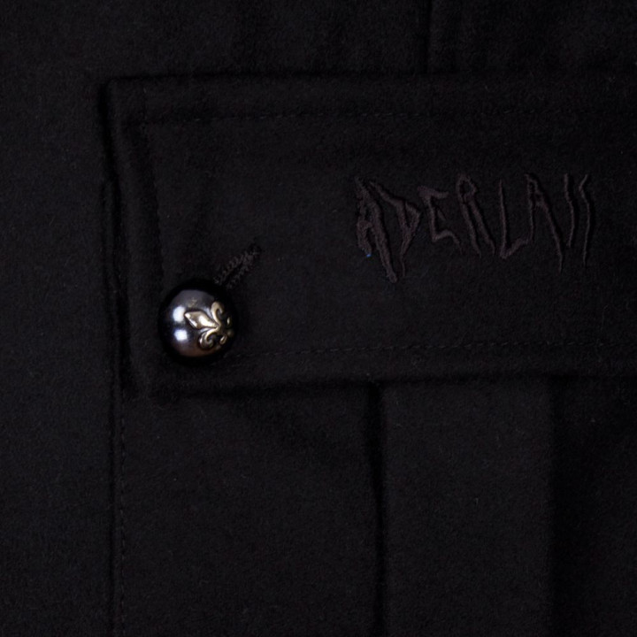 Aderlass Admiral Coat Wool Black