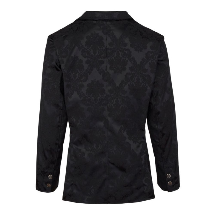 Aderlass Suit Jacket Brocade Black