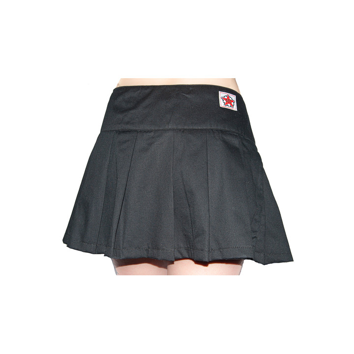 Black Pistol Buckle Mini Denim Black