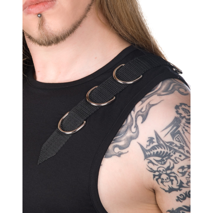 Aderlass Tank Vest Jersey Black