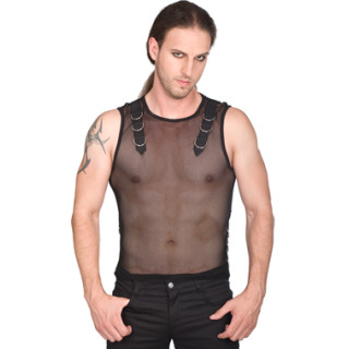 Aderlass Tank Vest Net Black