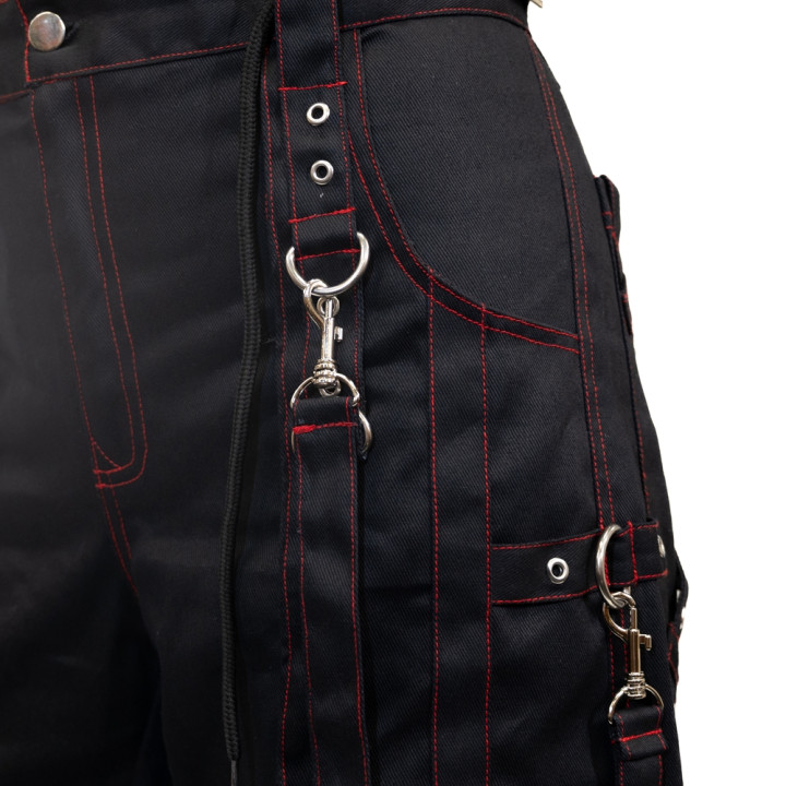 Aderlass Rave Pants Black/Red