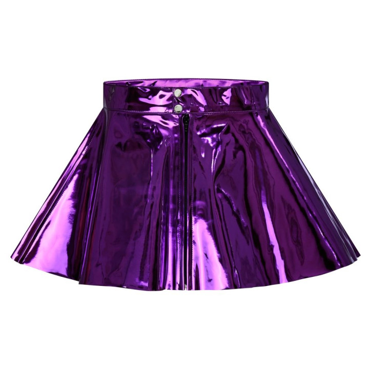 Aderlass Mini Skirt Holo Purple