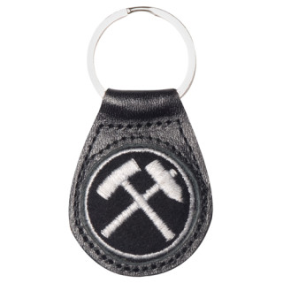 Leather Keyring RUHRPOTT Black