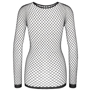 Aderlass Fishnet Top Longsleeve XS-3XL Black