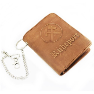 Mode Wichtig Wallet Leather RUHRPOTT Brown