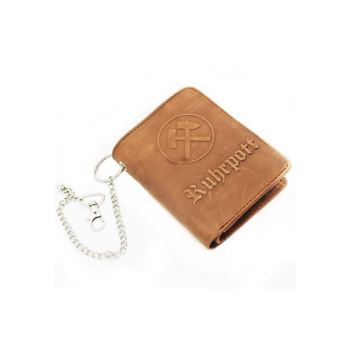 Mode Wichtig Wallet Leather RUHRPOTT Brown