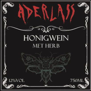 Aderlass Met Honigwein Herb 12% vol 750ml