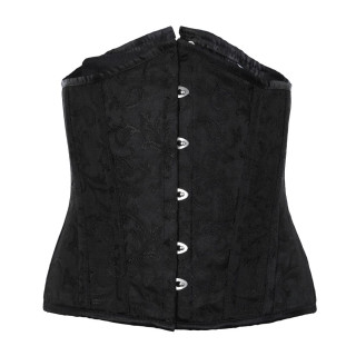 Aderlass Underbust Corset Brocade Black