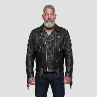 Aderlass Gothabilly Jacket Leather Black
