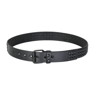 Black Pistol Studded Belt Nietengürtel Black-Black
