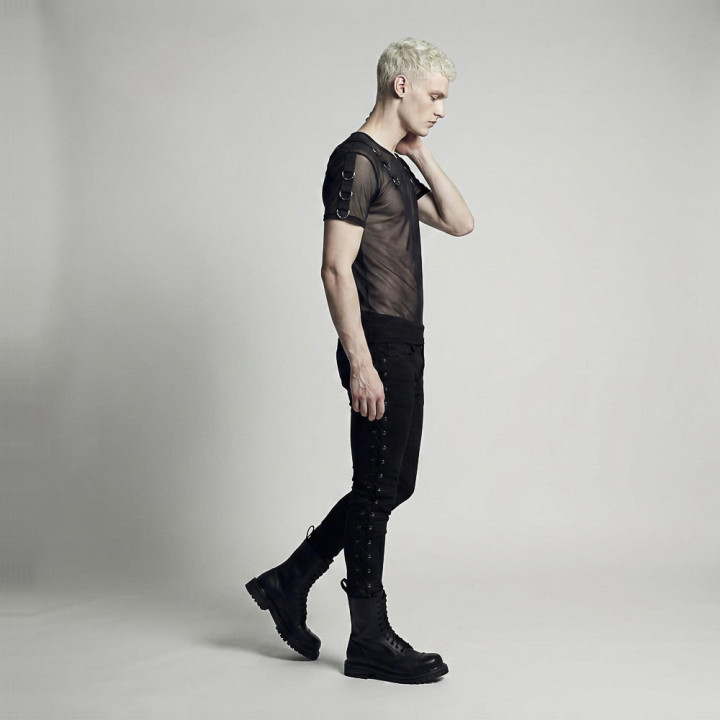 Aderlass Battle Shirt Net Black