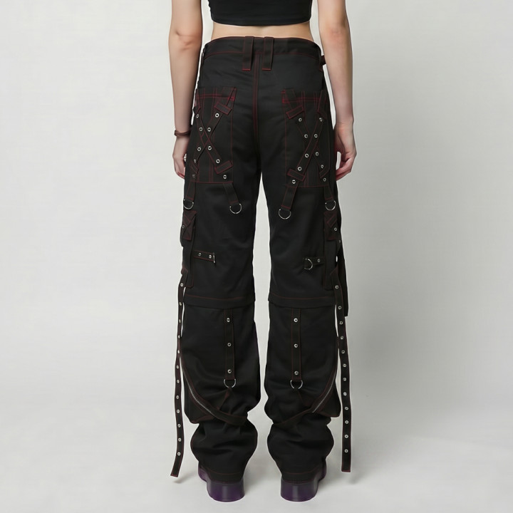 Aderlass Rave Pants Black/Red
