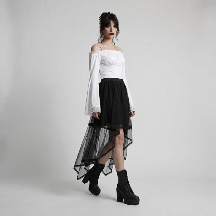 Aderlass Witch Skirt Lace Black