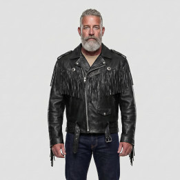Aderlass Gothabilly Jacket Leather Black