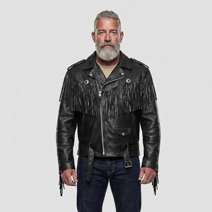 Aderlass Gothabilly Jacket Leather Black