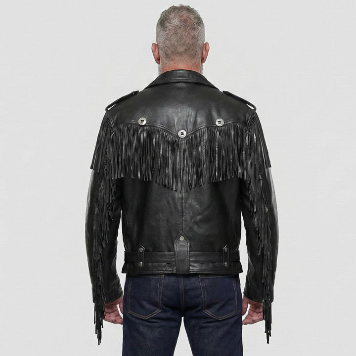 Aderlass Gothabilly Jacket Leather Black