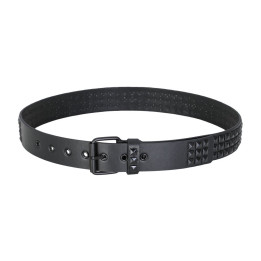 Black Pistol Studded Belt Nietengürtel Black-Black